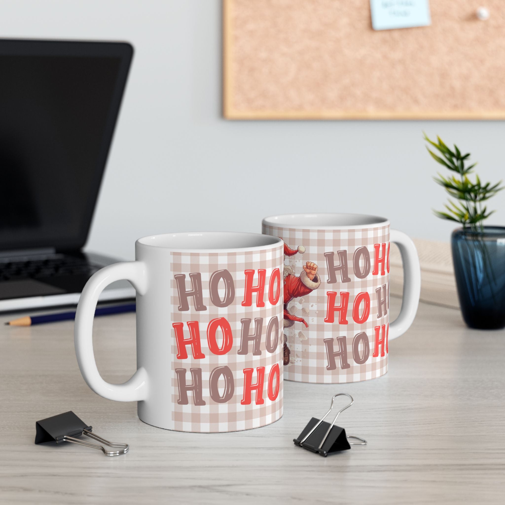 Festive Santa Mug