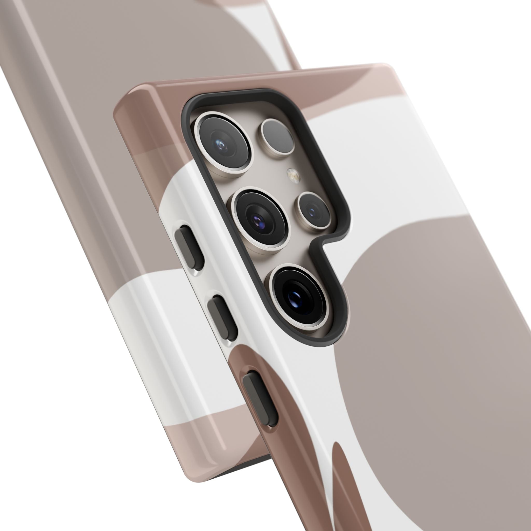 Never Give Up – Neutral Aesthetic Protective Phone Case