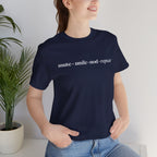 Mute Smile Nod Repeat Tee