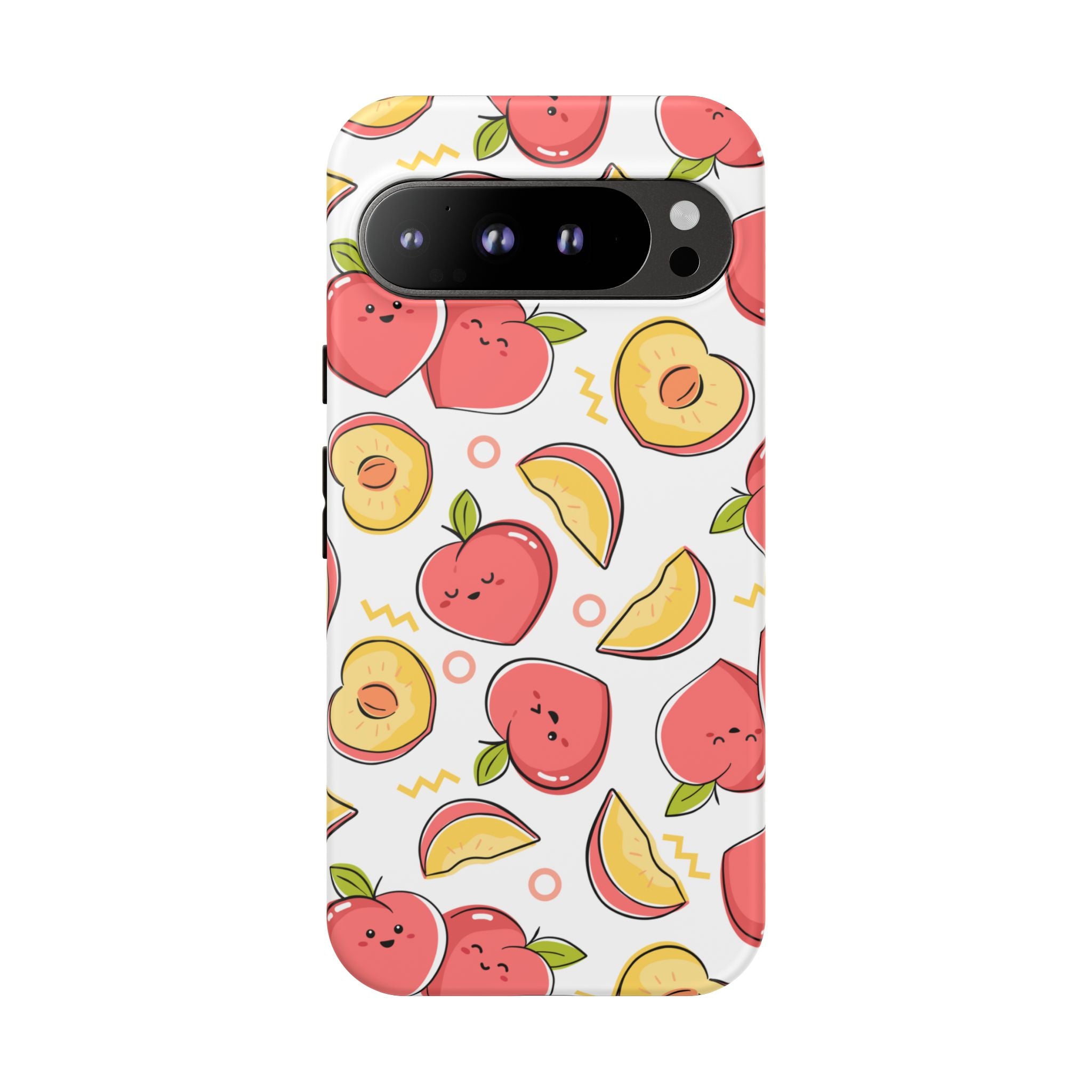 Phone Cases - Peach Patterned Tough Cases