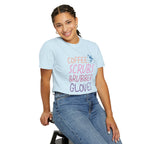 Coffee Scrubs & Rubber Gloves Nurse T-Shirt