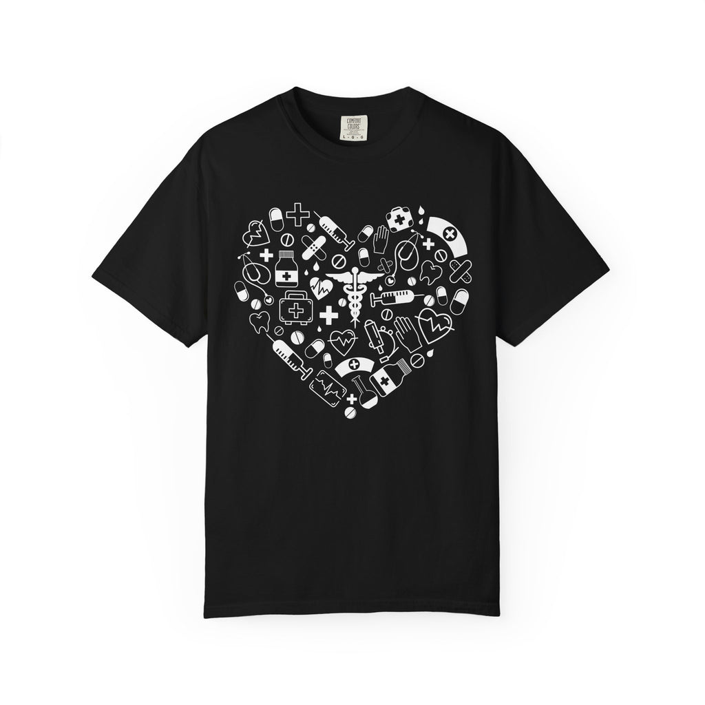 Heart of Healthcare Nurse T-Shirt