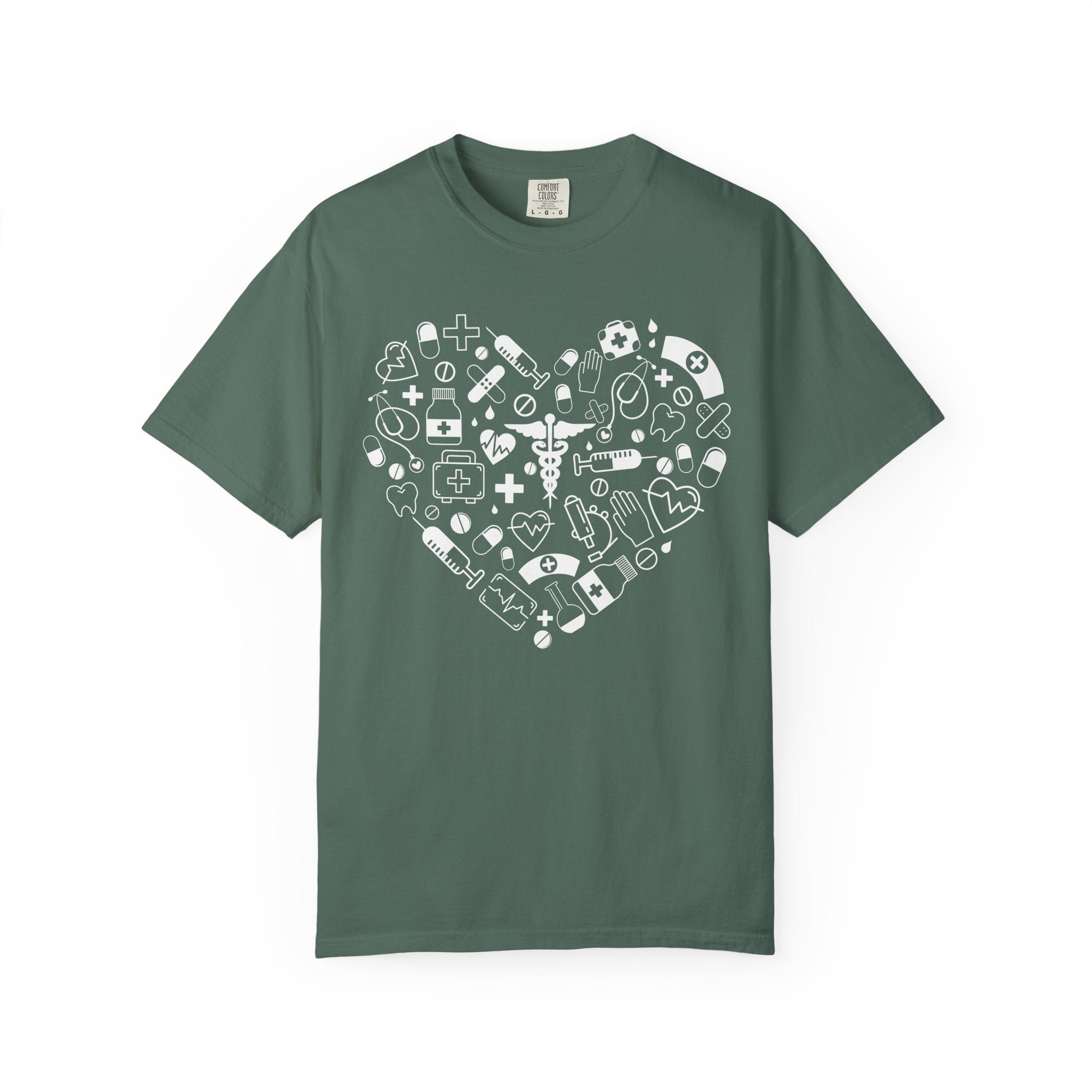 Heart of Healthcare Nurse T-Shirt