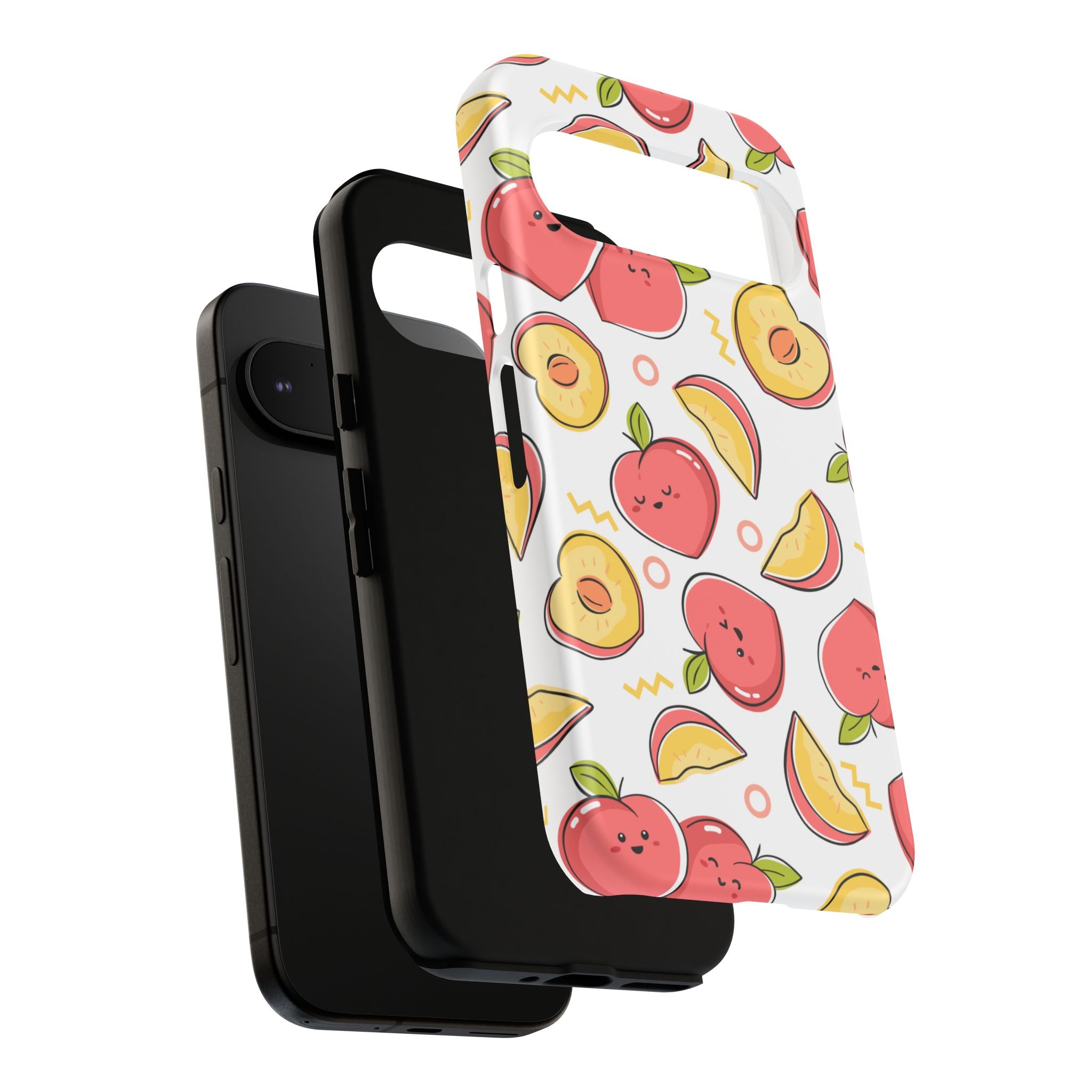 Phone Cases - Peach Patterned Tough Cases