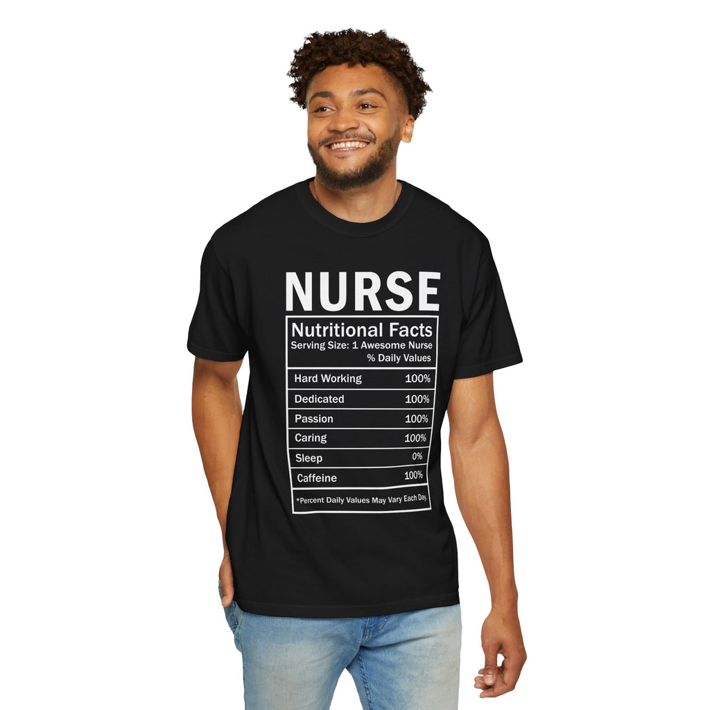 Nurse Nutritional Facts T-shirt