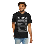 Nurse Nutritional Facts T-shirt
