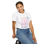 Coffee Scrubs & Rubber Gloves Nurse T-Shirt