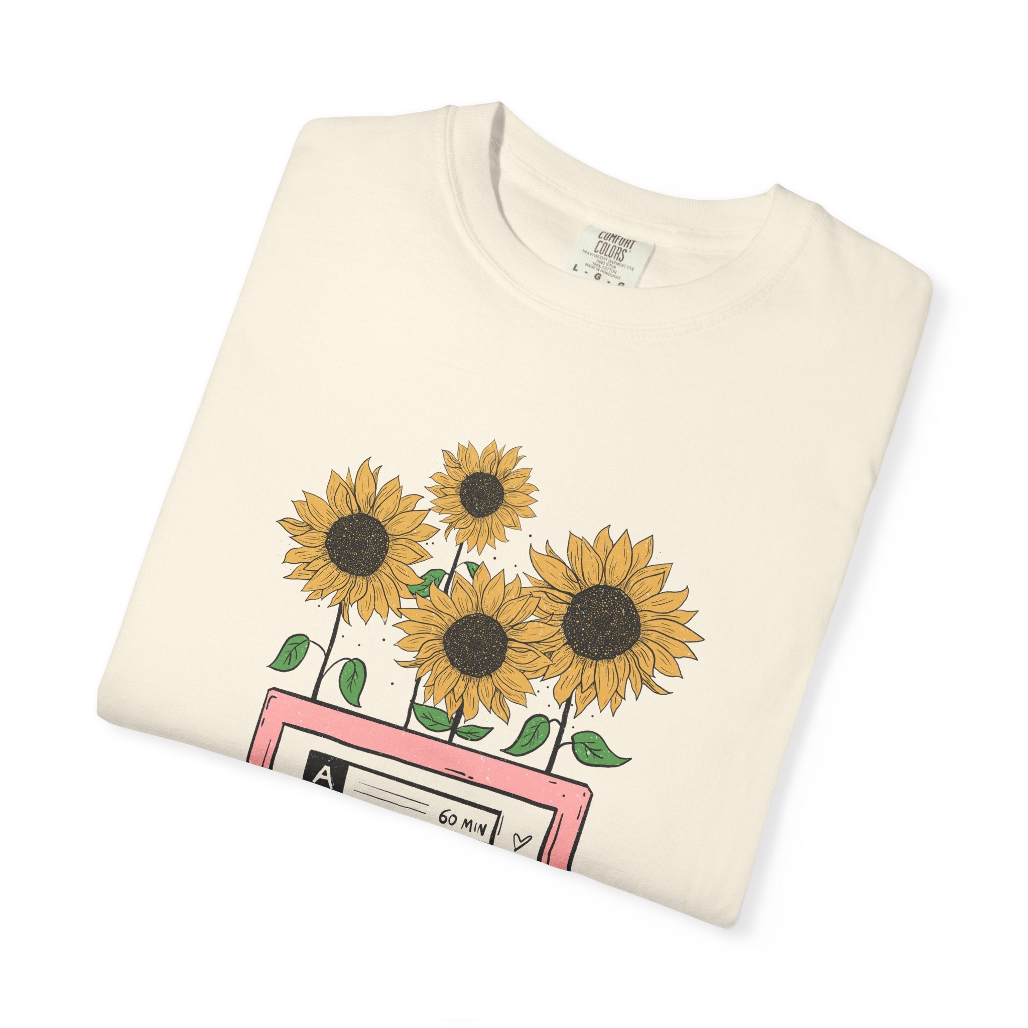 Sunflower Cassette Vintage T-Shirt
