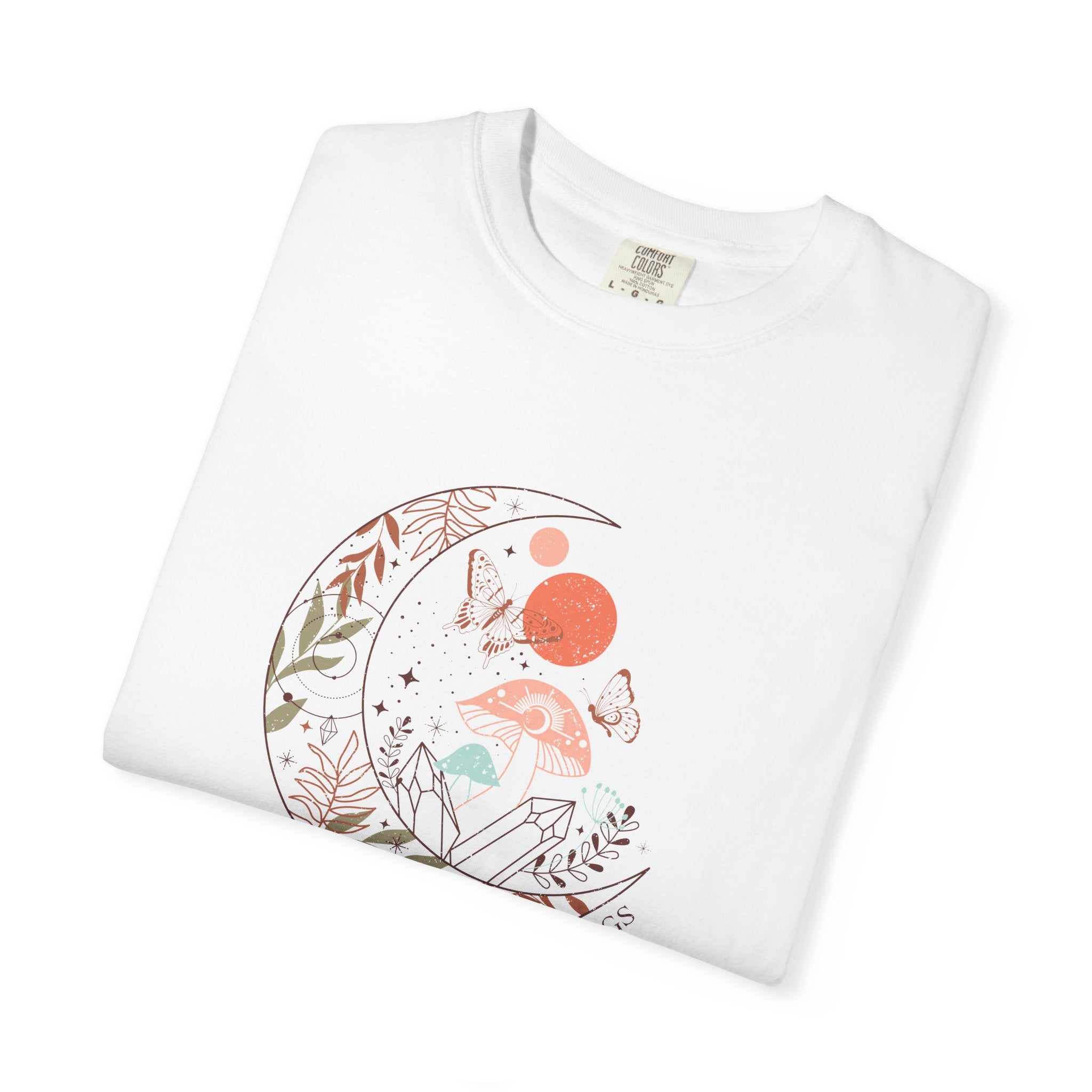 Celestial Boho Crescent moon Graphic Tee