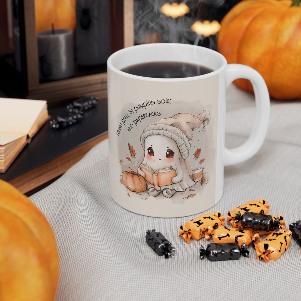 Autumn-Themed Ceramic Mug