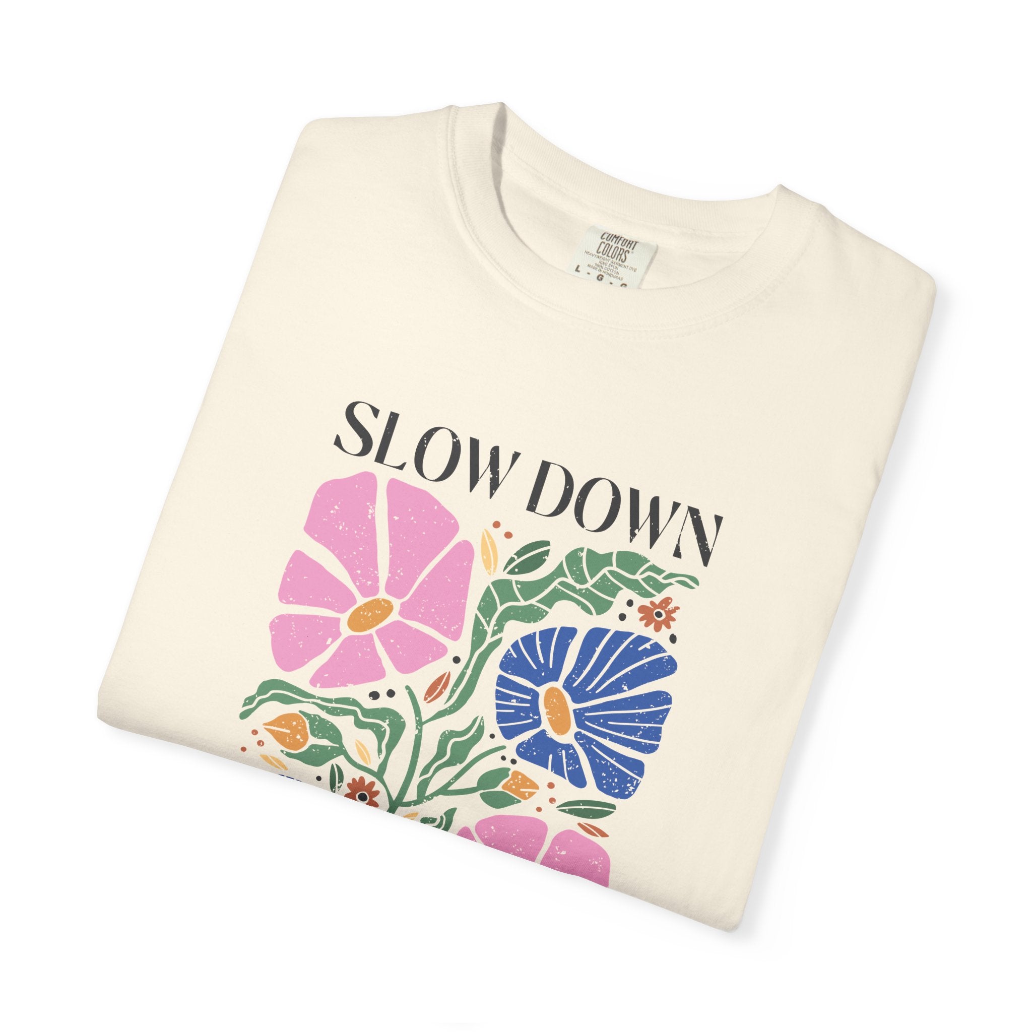 Slow Down and Soak It Up Boho Tee