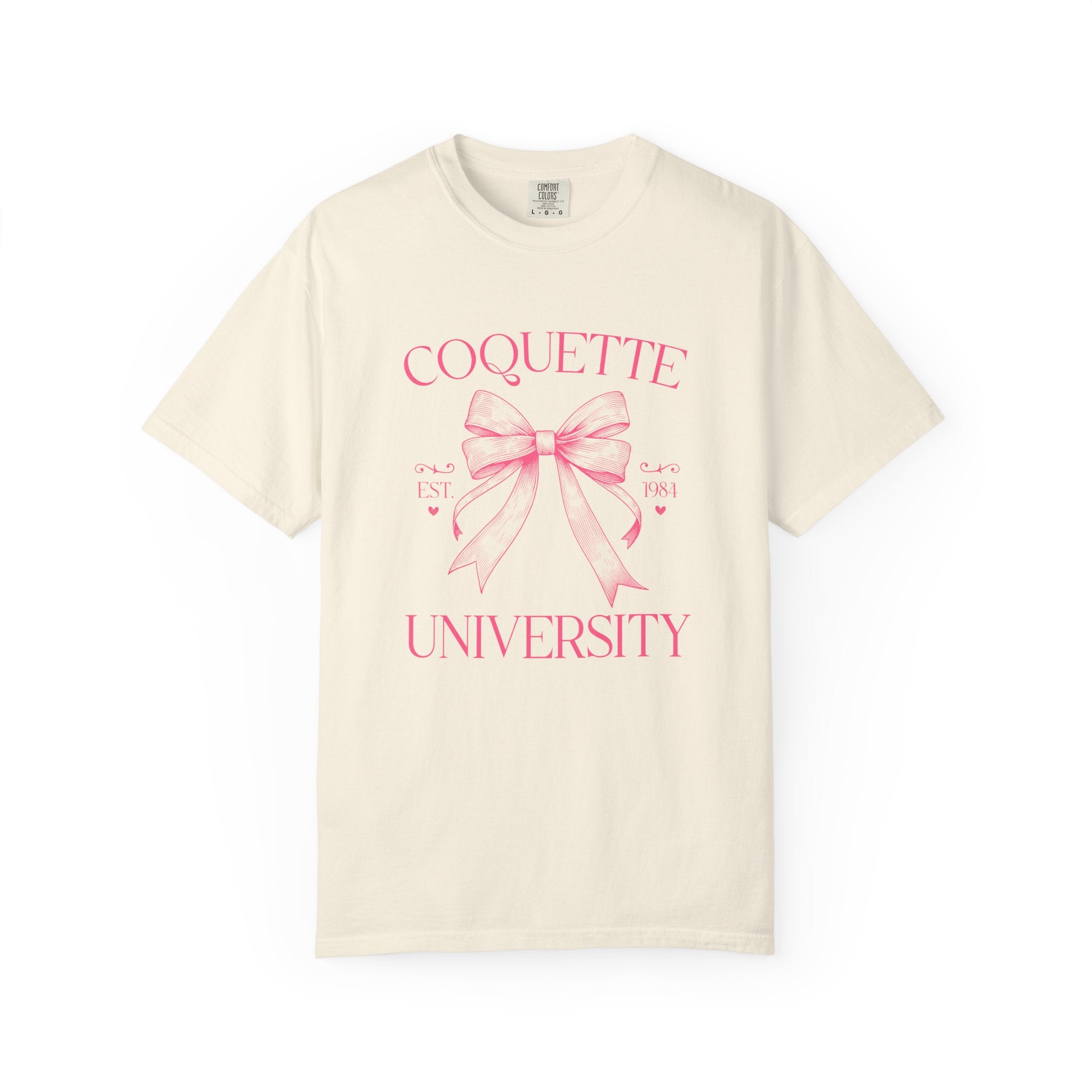 Pink Bow Coquette Graphic T-Shirt