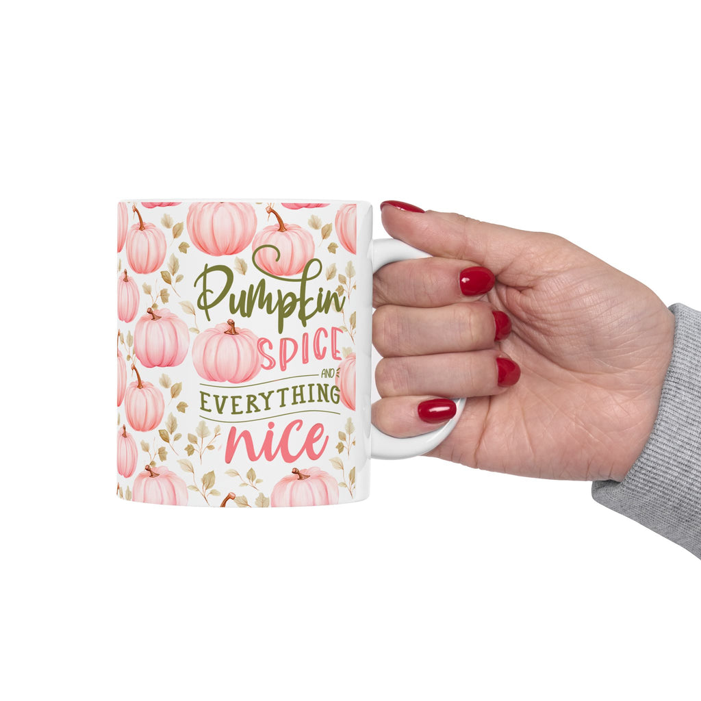 Autumn Pumpkin Ceramic Mug