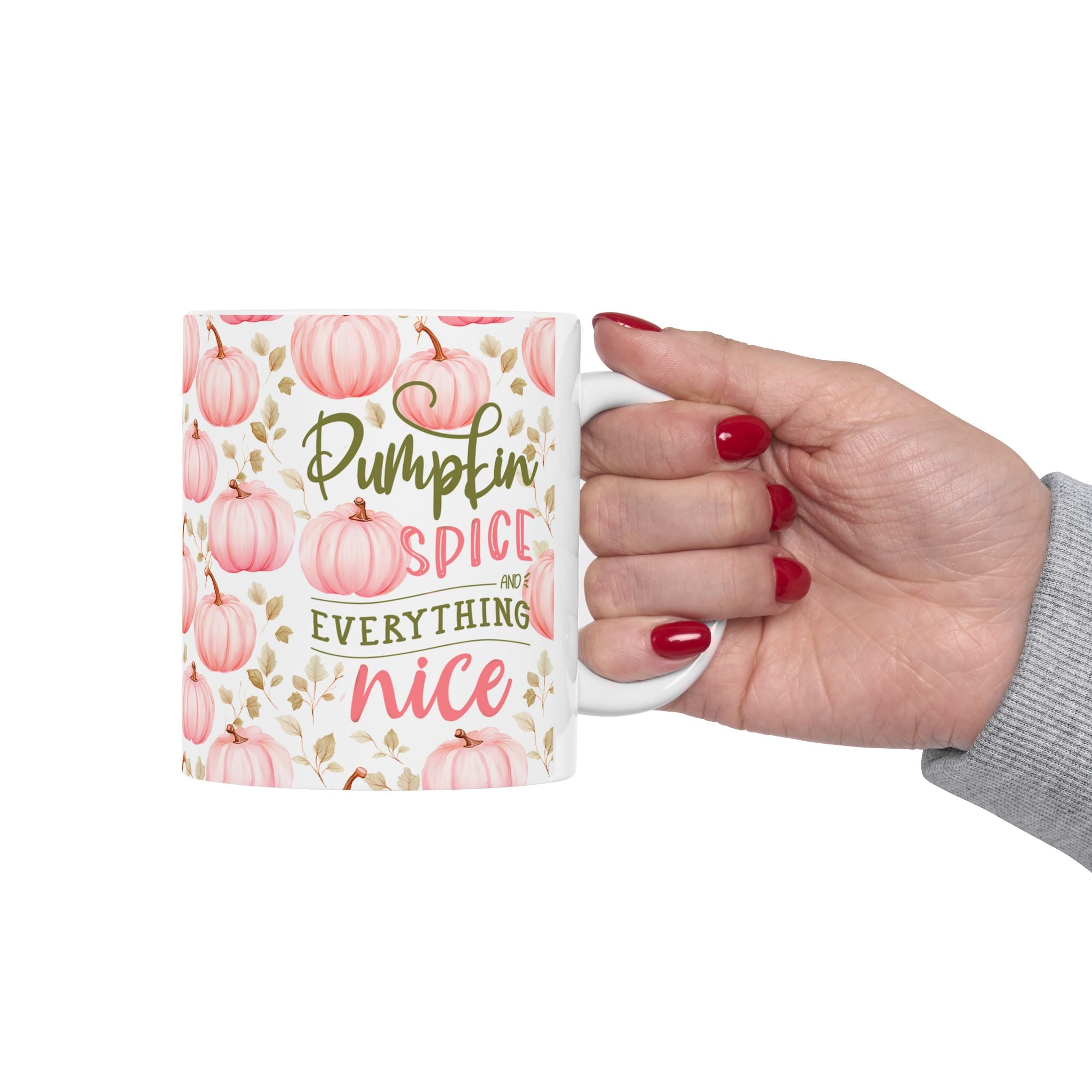 Autumn Pumpkin Ceramic Mug