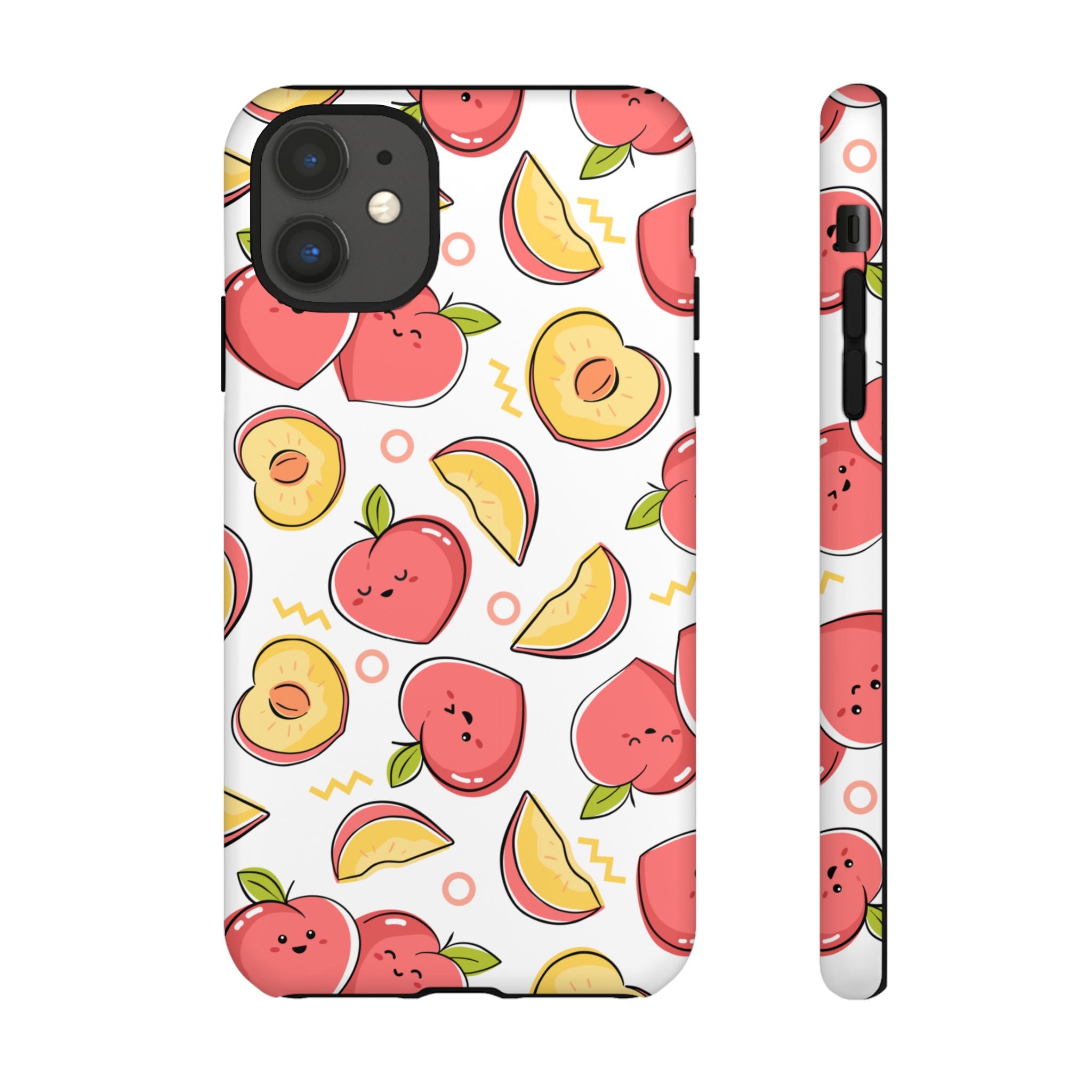 Phone Cases - Peach Patterned Tough Cases