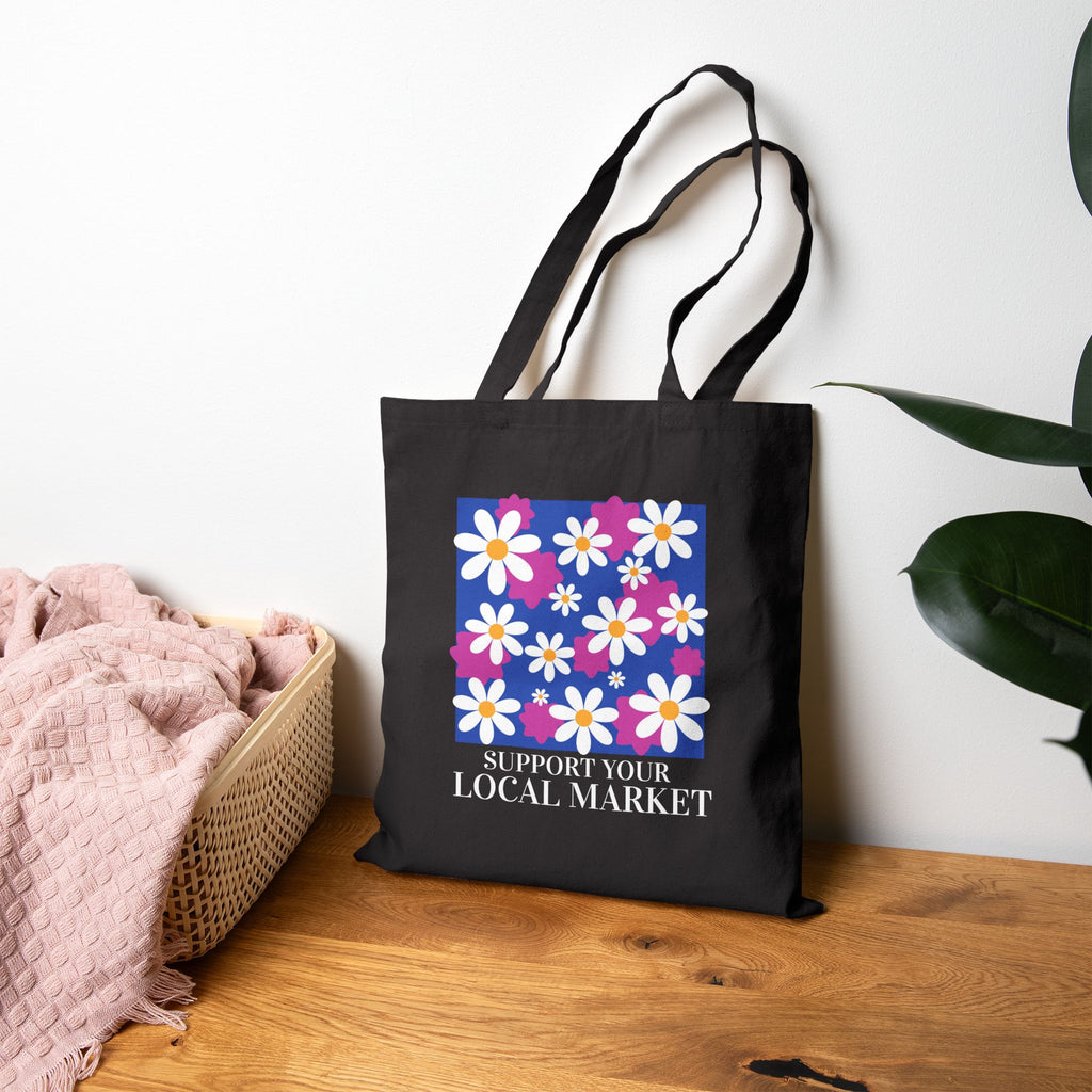 Support Your Local Market Tote Bag