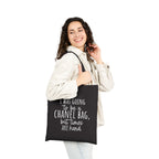 Chic Quote Tote Bag – Eco-Friendly