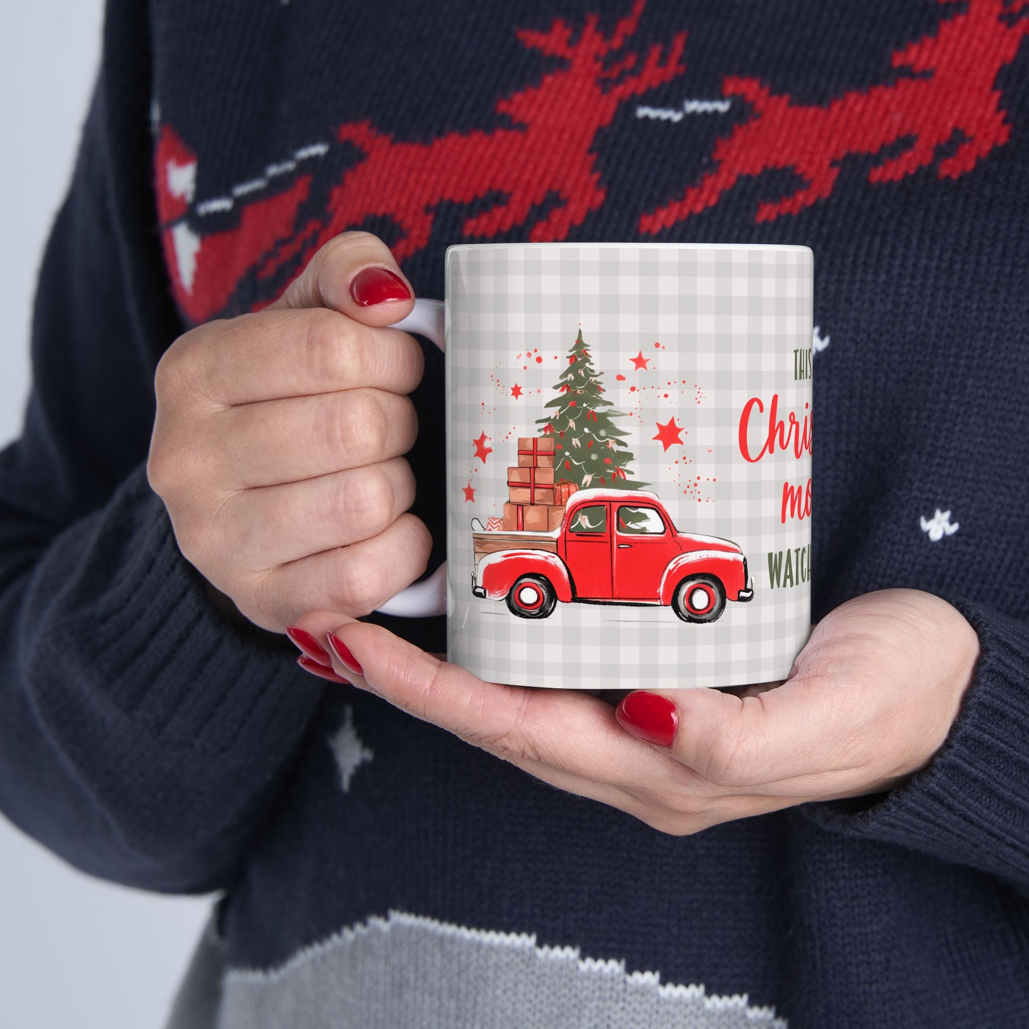 Christmas Movie Watching Mug