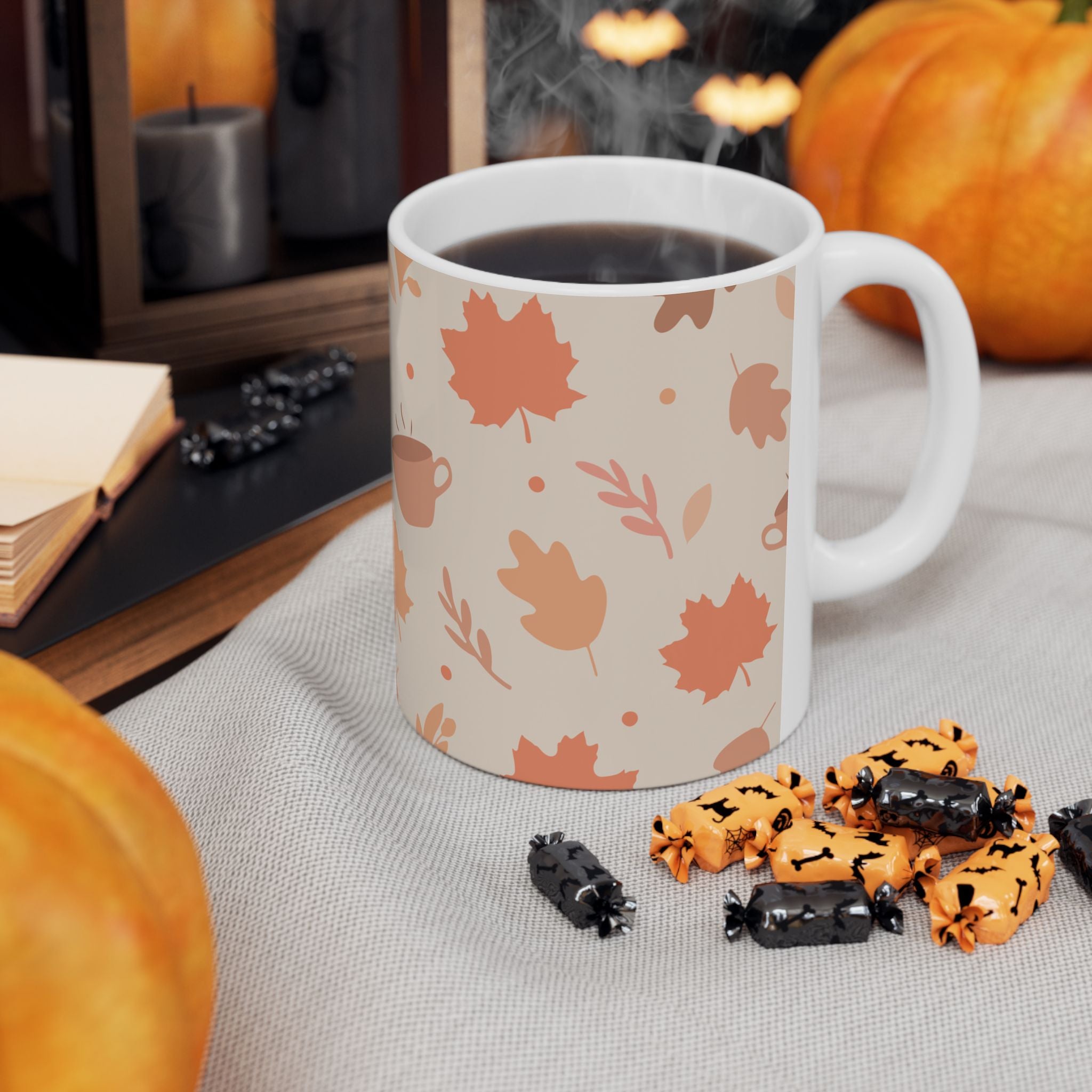 Autumn Leaves Ceramic Mug
