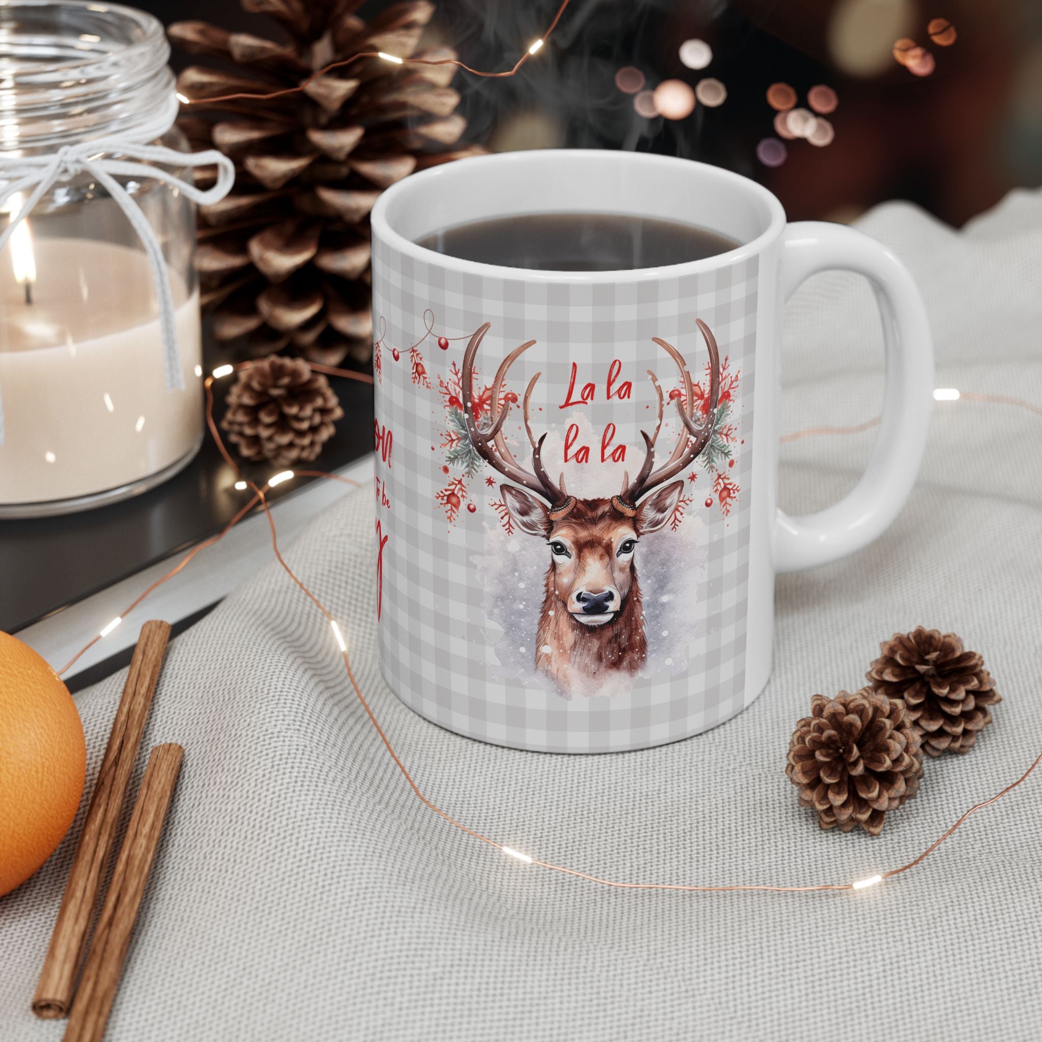 Festive Holiday Ceramic Mug