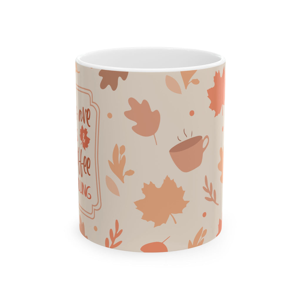 Autumn Leaves Ceramic Mug