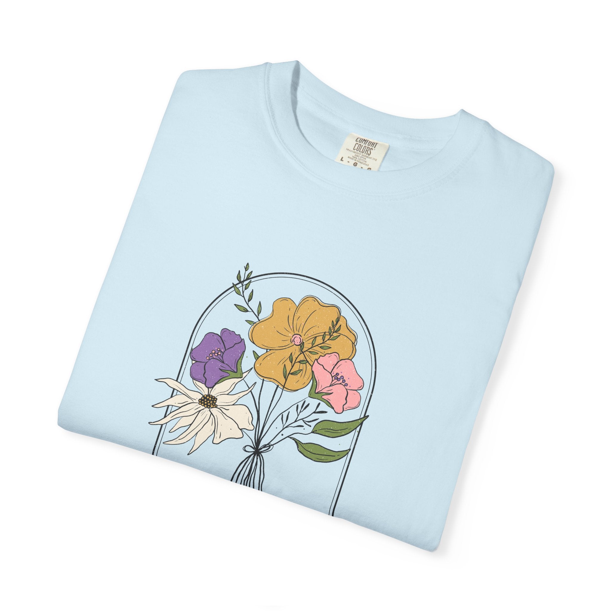 Brighter Days Ahead Floral Graphic Tee