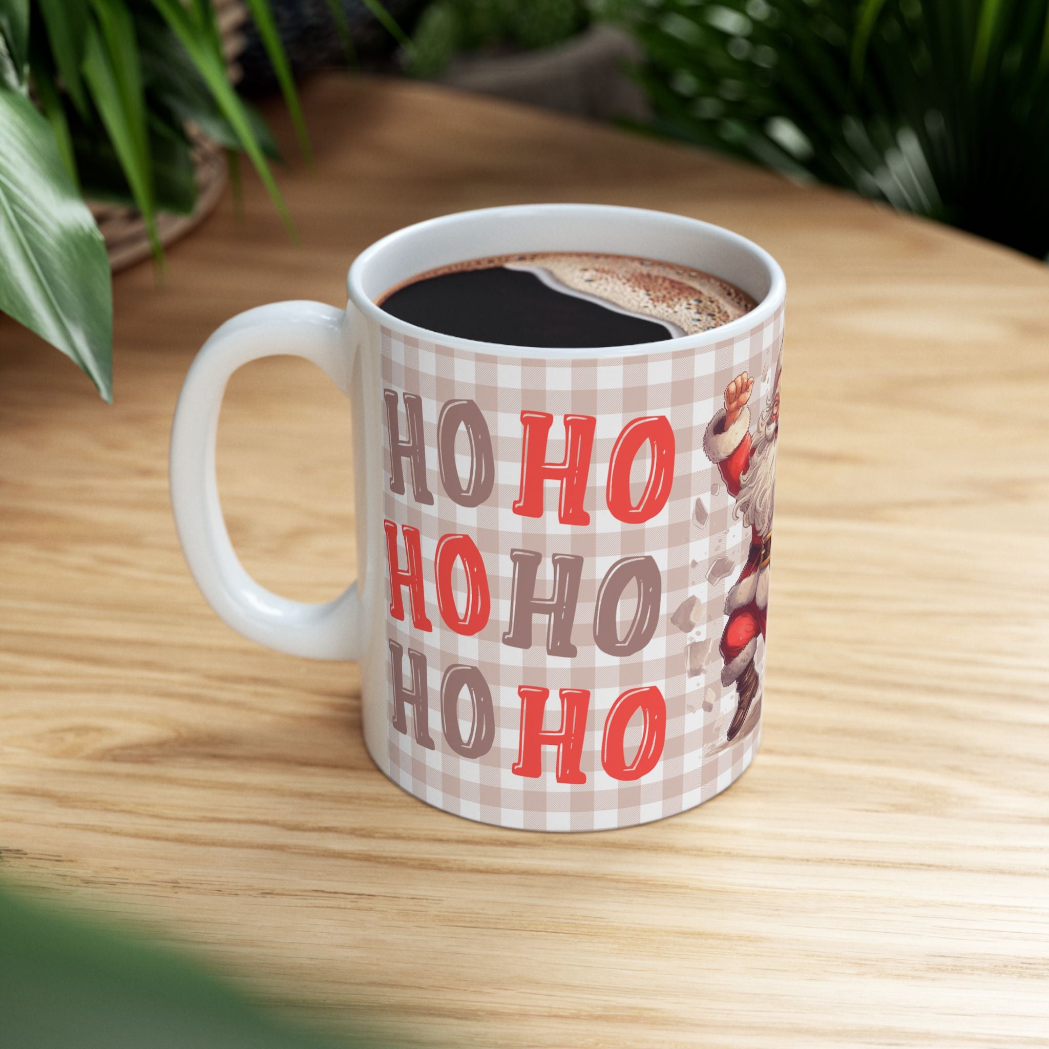 Festive Santa Mug