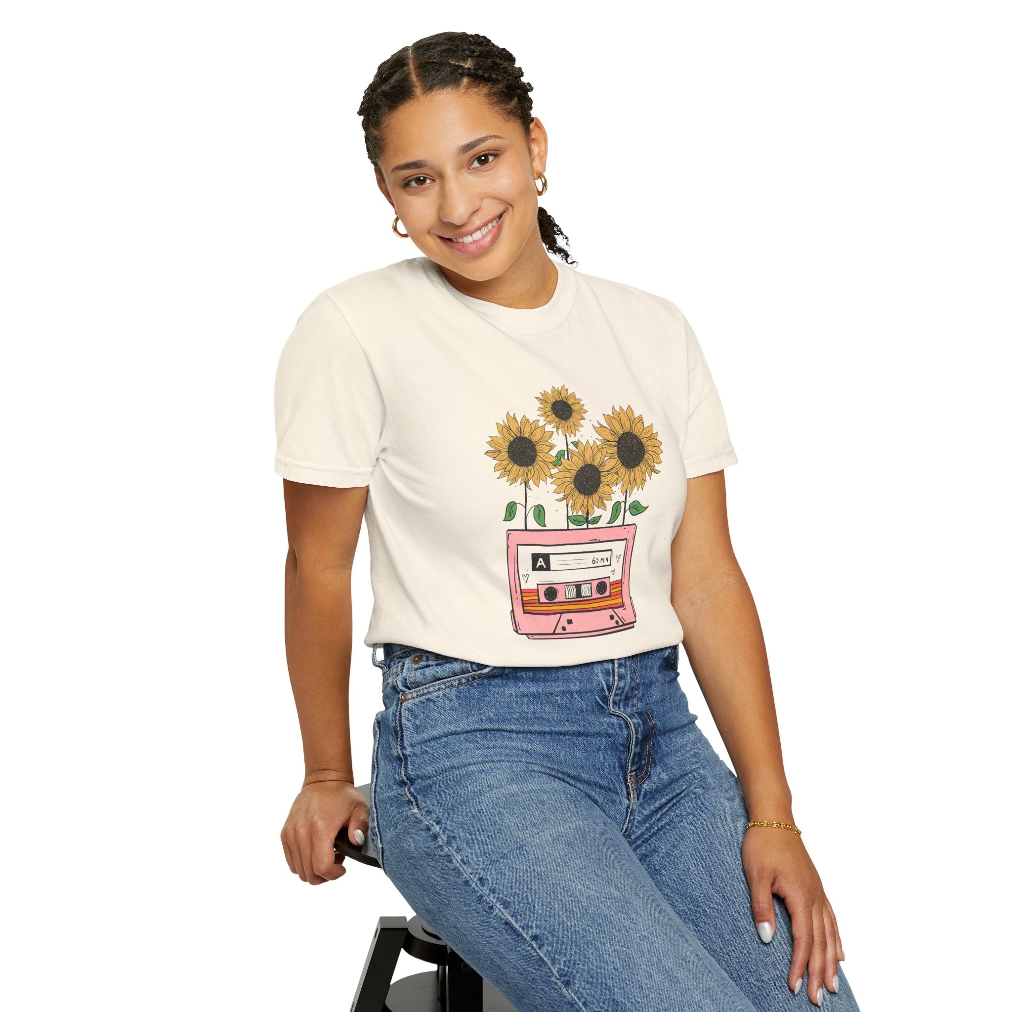 Sunflower Cassette Vintage T-Shirt