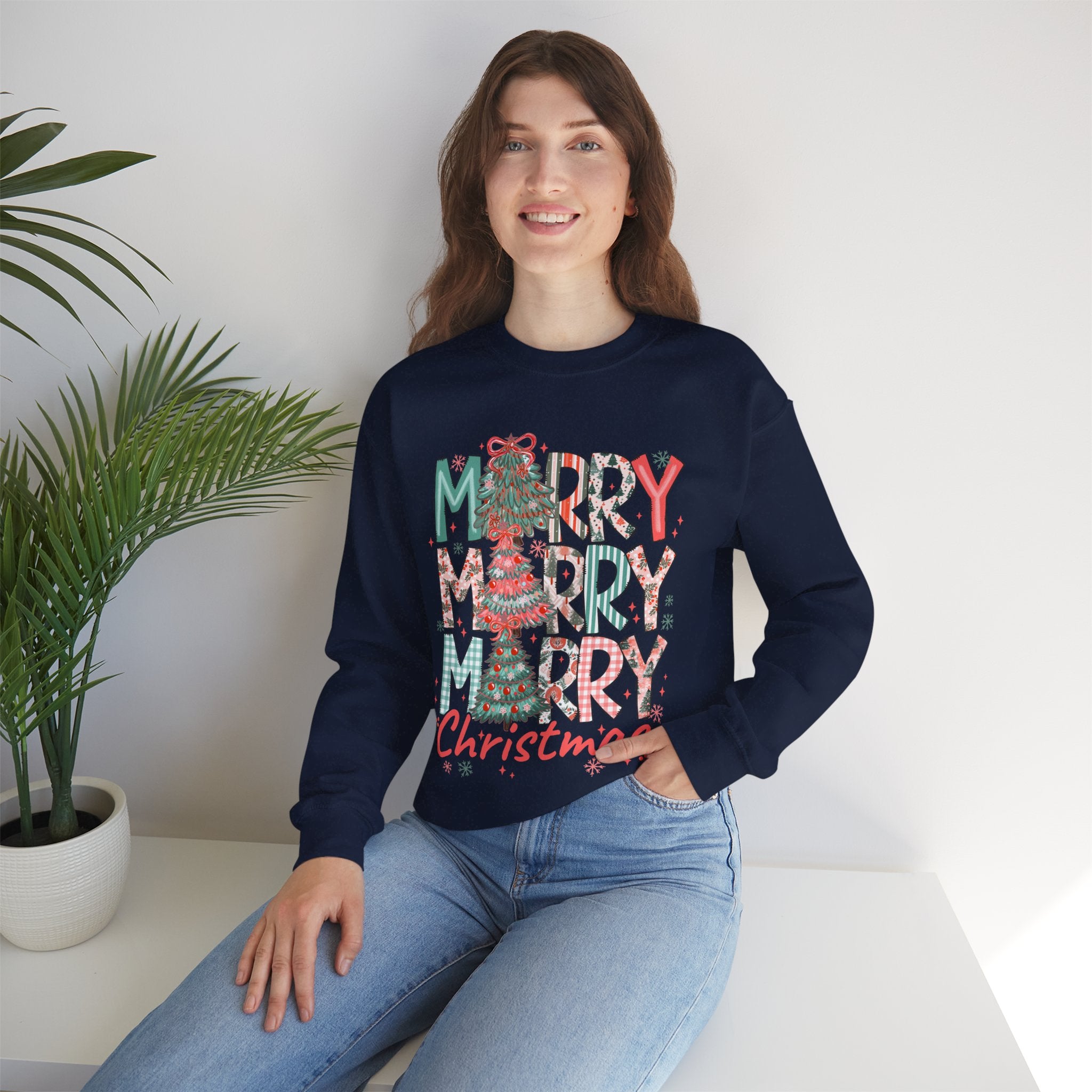 Christmas Holiday Crewneck Sweatshirt