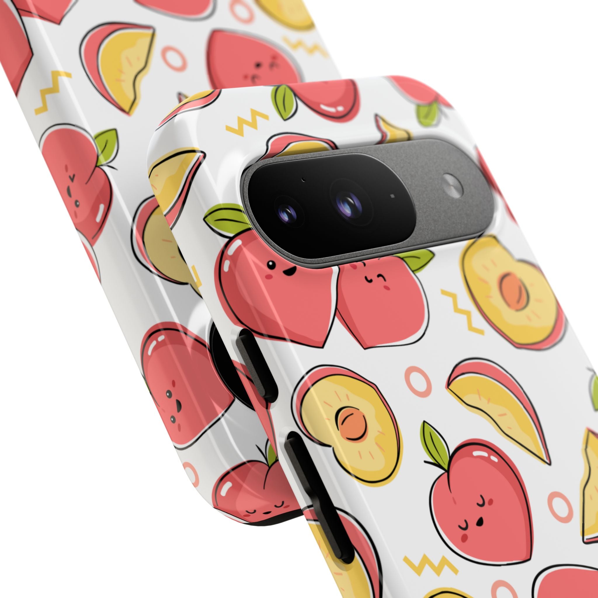 Phone Cases - Peach Patterned Tough Cases