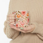 Autumn Floral Ceramic Mug