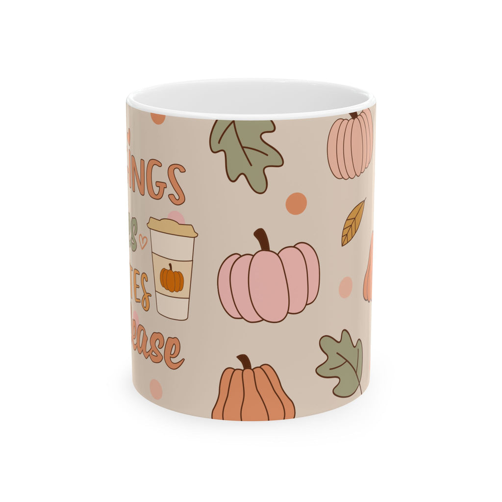 Cute Pumpkin Coffee Cup