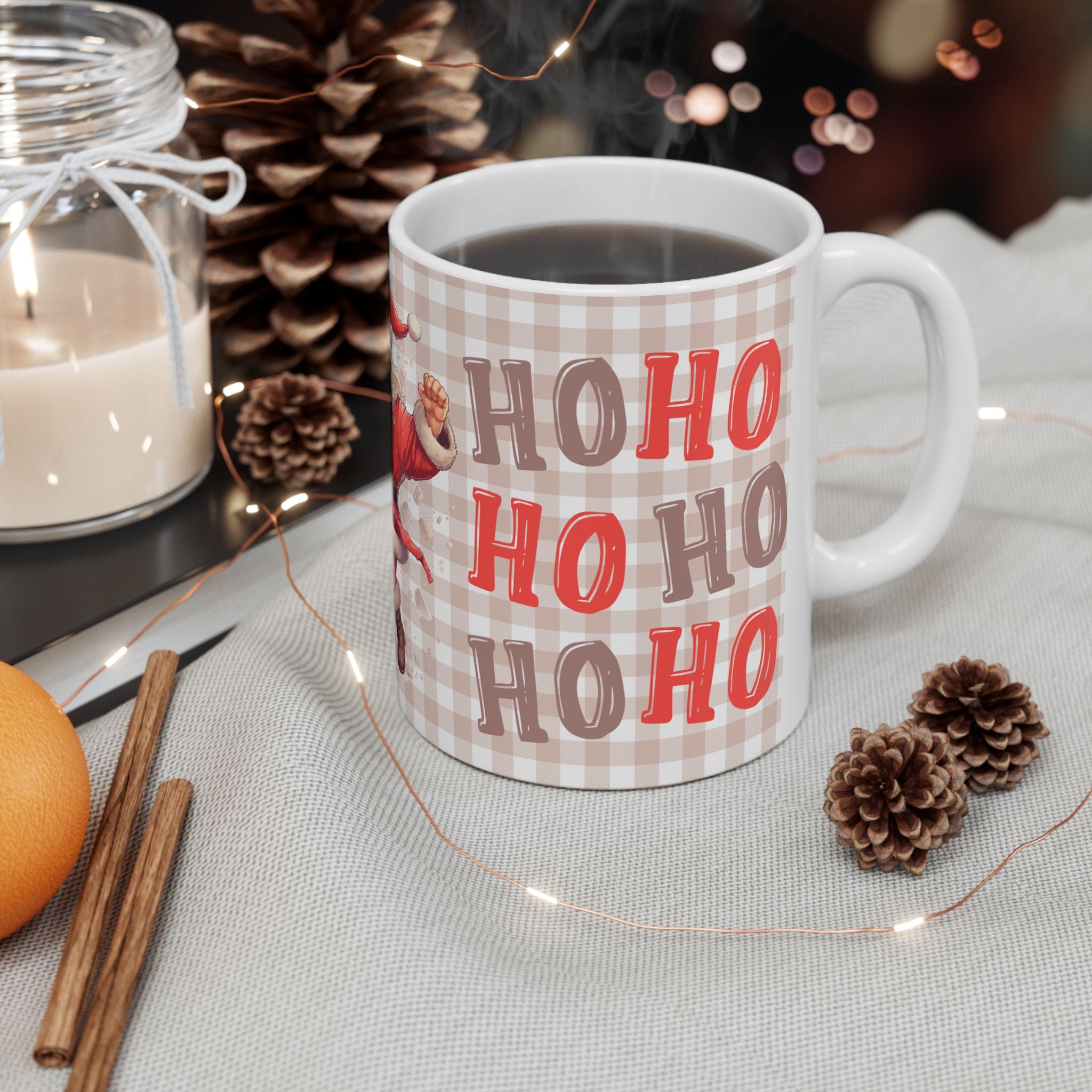 Festive Santa Mug