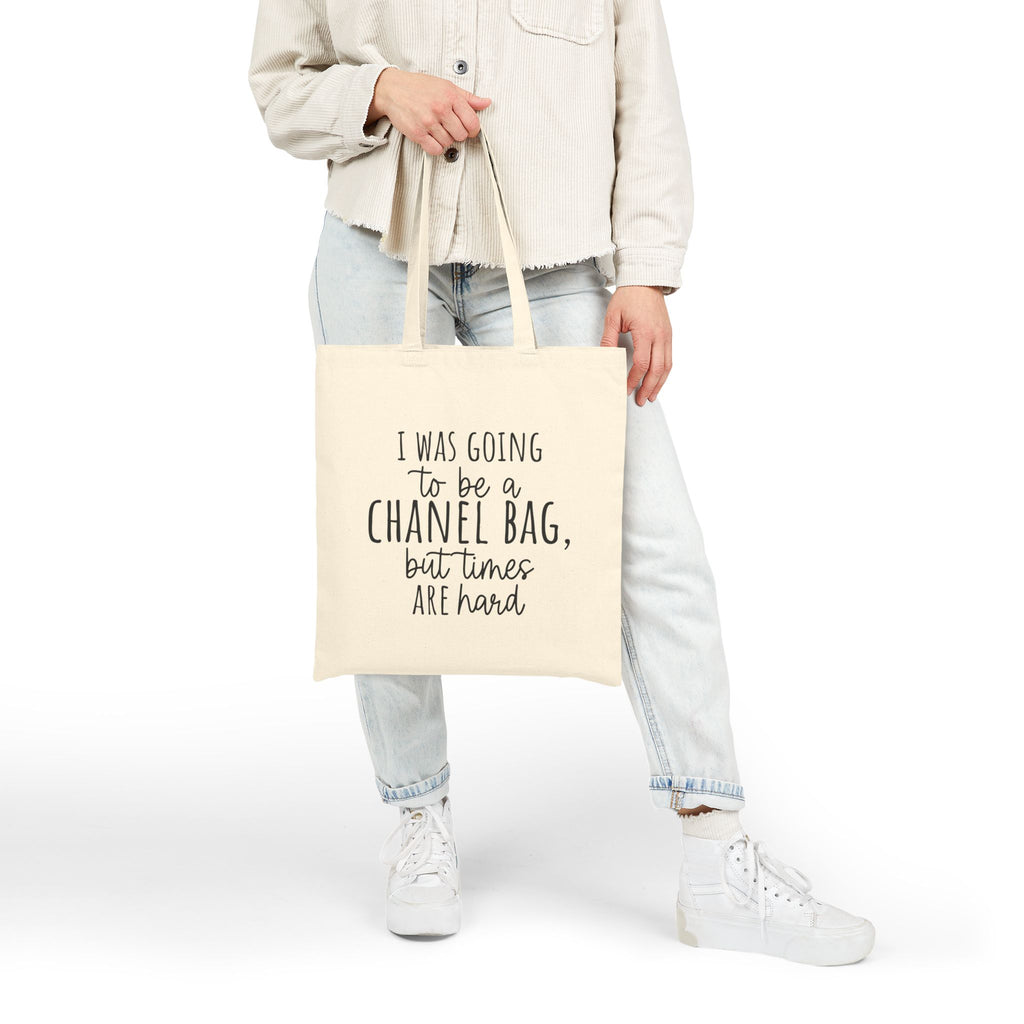 Chic Quote Tote Bag – Eco-Friendly