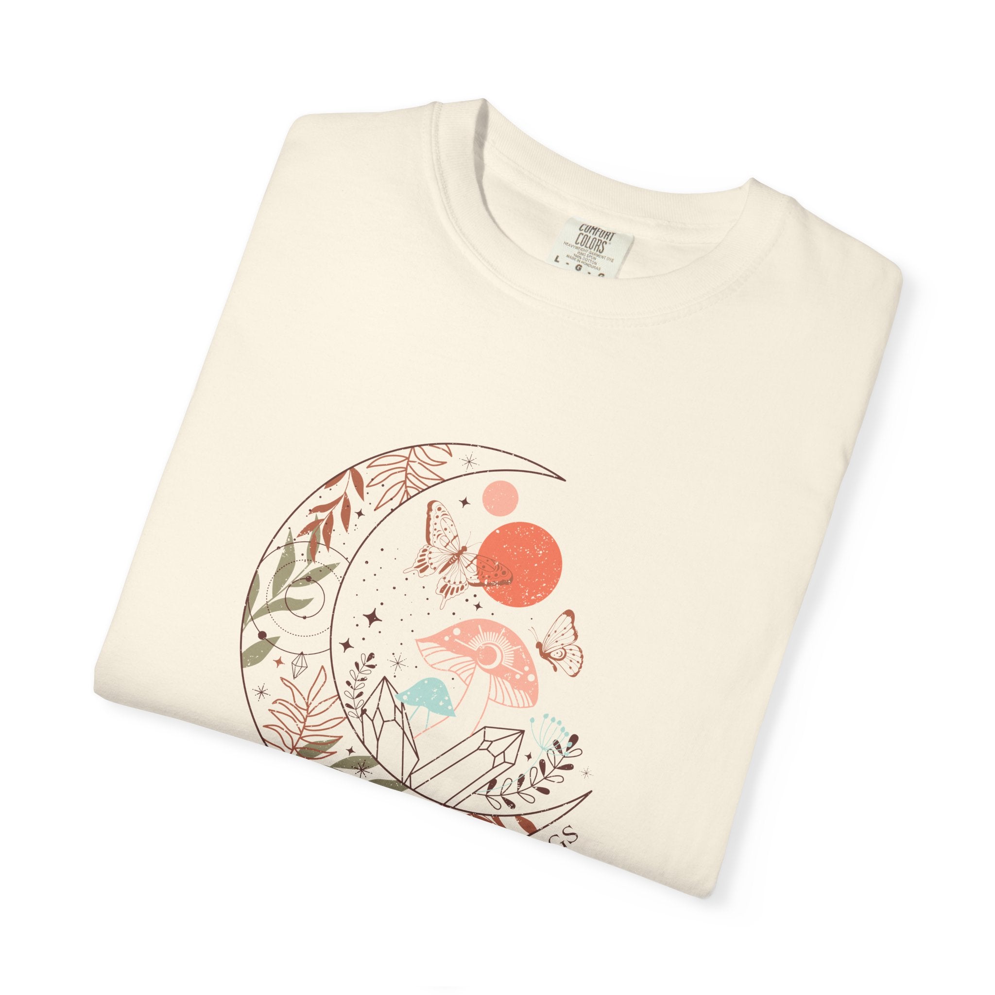 Celestial Boho Crescent moon Graphic Tee