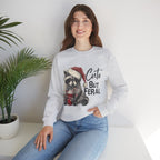 Cute But Feral Christmas Sweatshirt