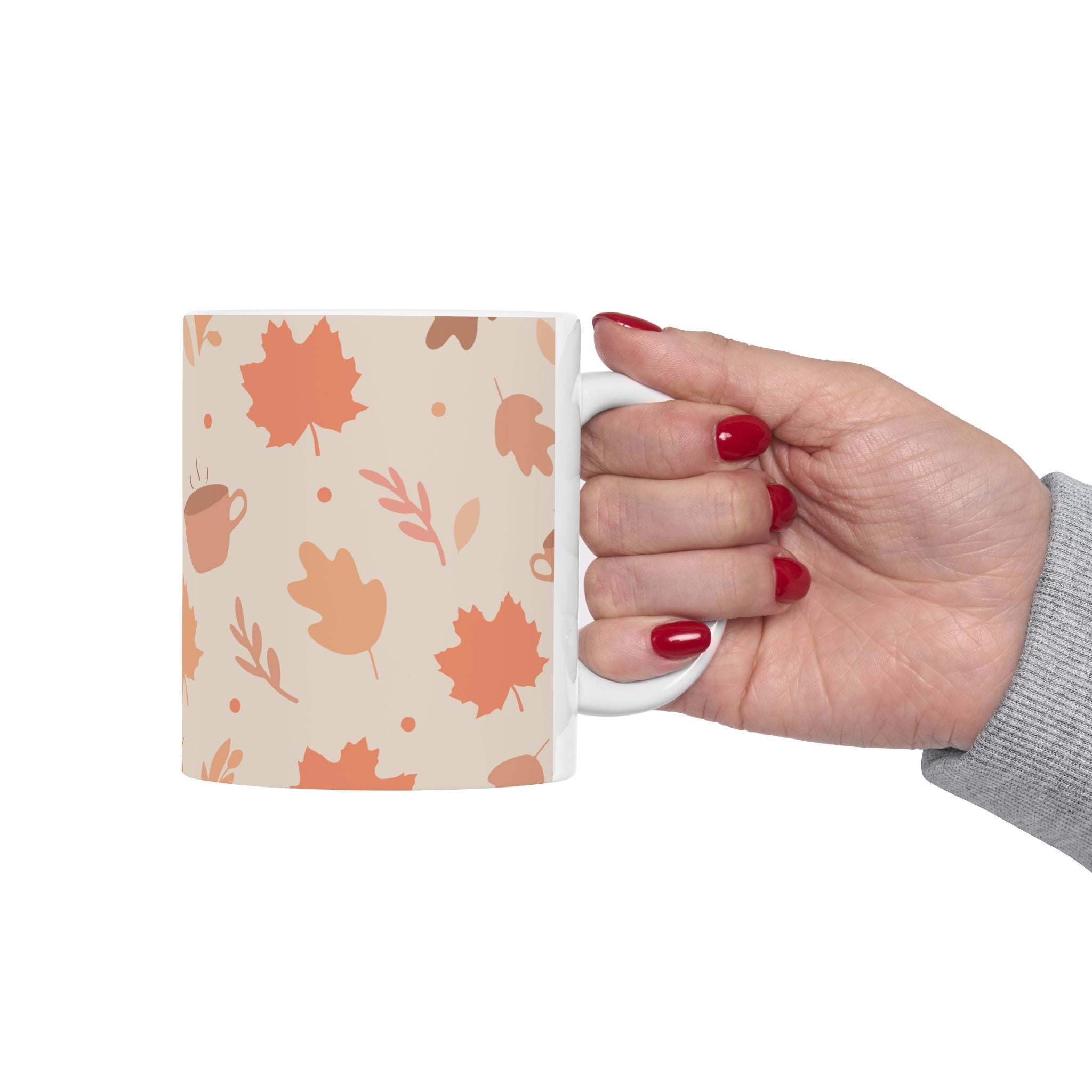 Autumn Leaves Ceramic Mug