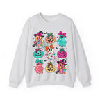 Halloween Ghosts & Pumpkins Crewneck Sweatshirt