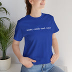 Mute Smile Nod Repeat Tee