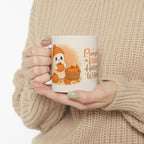 Autumn-Themed Ceramic Mug