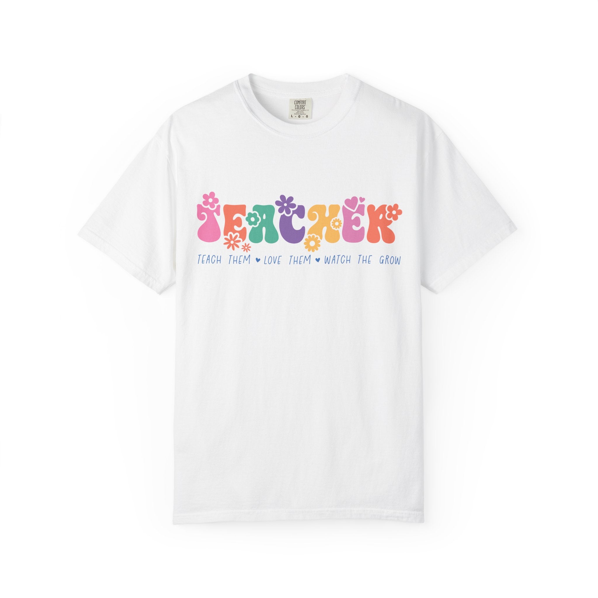 Retro Graphic Teacher T-shirt