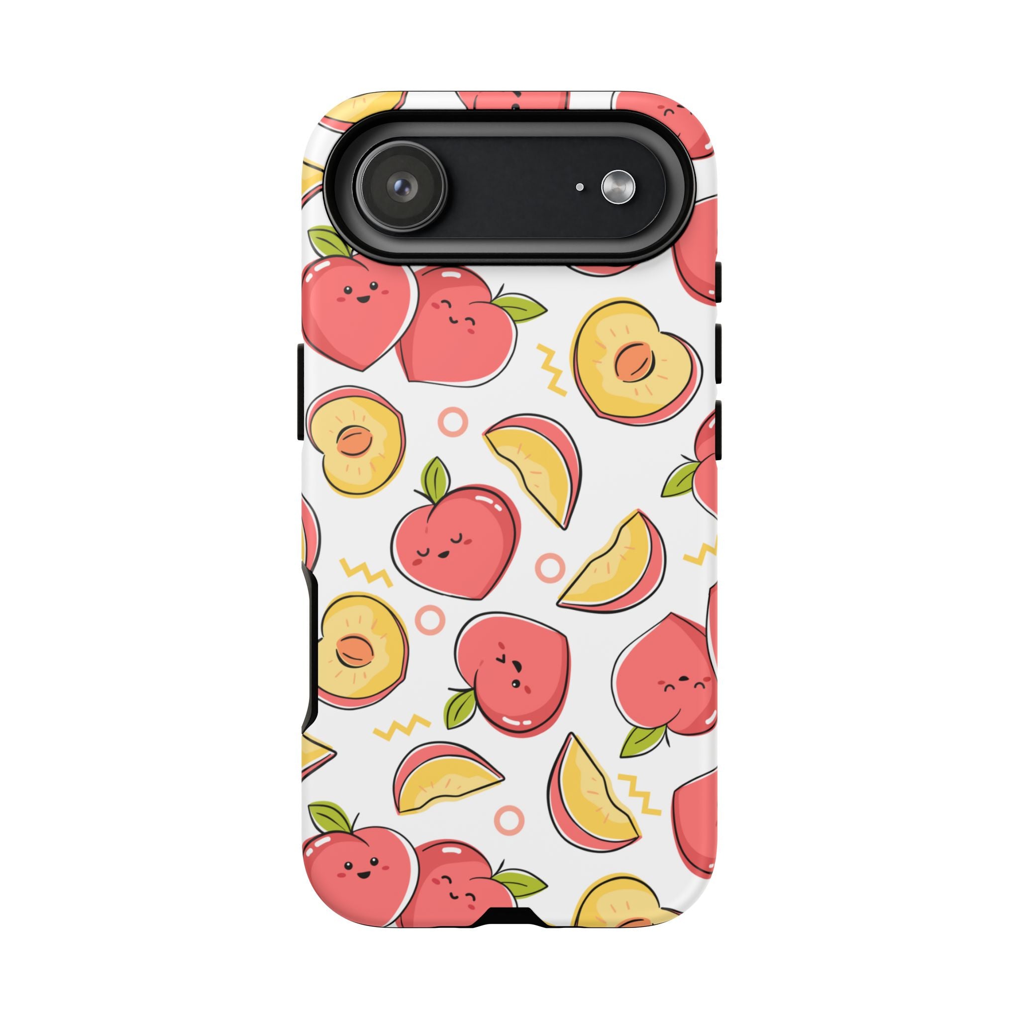 Phone Cases - Peach Patterned Tough Cases