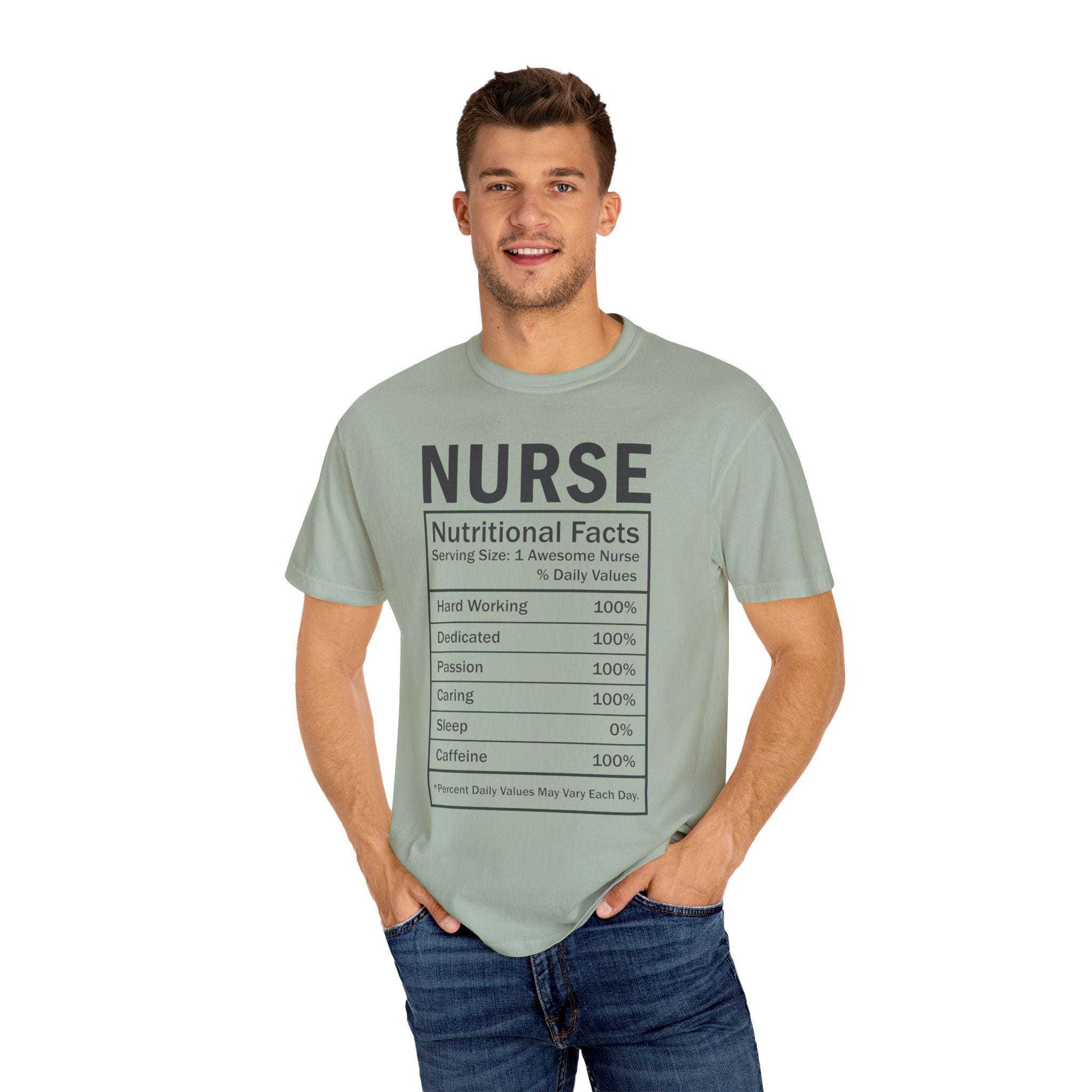 Nurse Nutritional Facts T-shirt