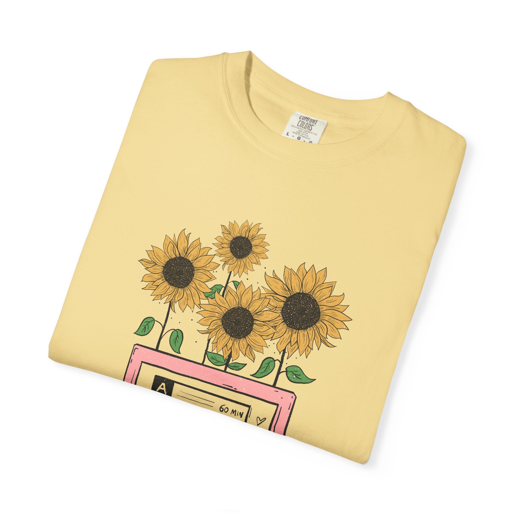 Sunflower Cassette Vintage T-Shirt