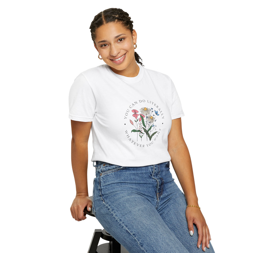 Whimsical Floral T-Shirt