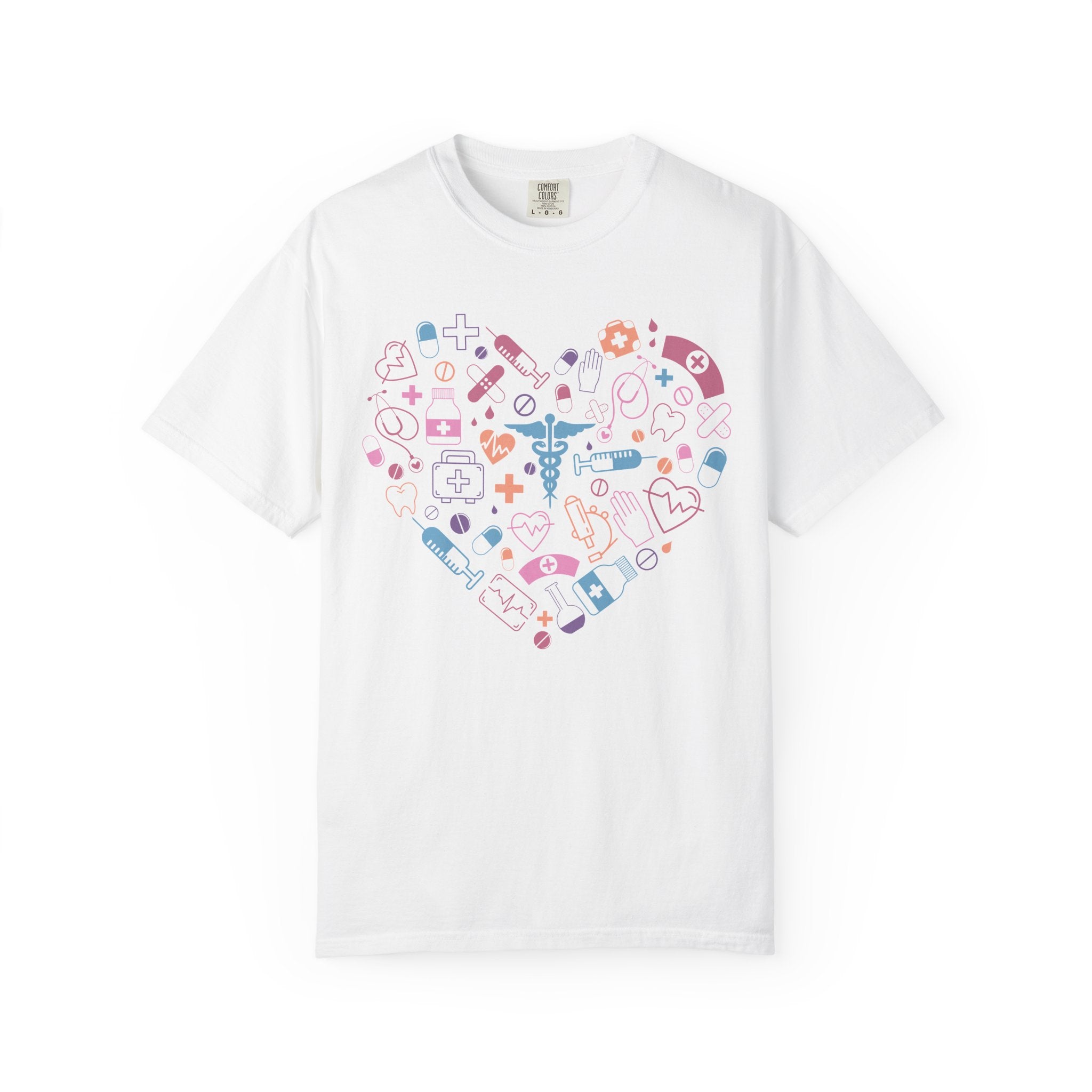 Heart of Healthcare Nurse T-Shirt