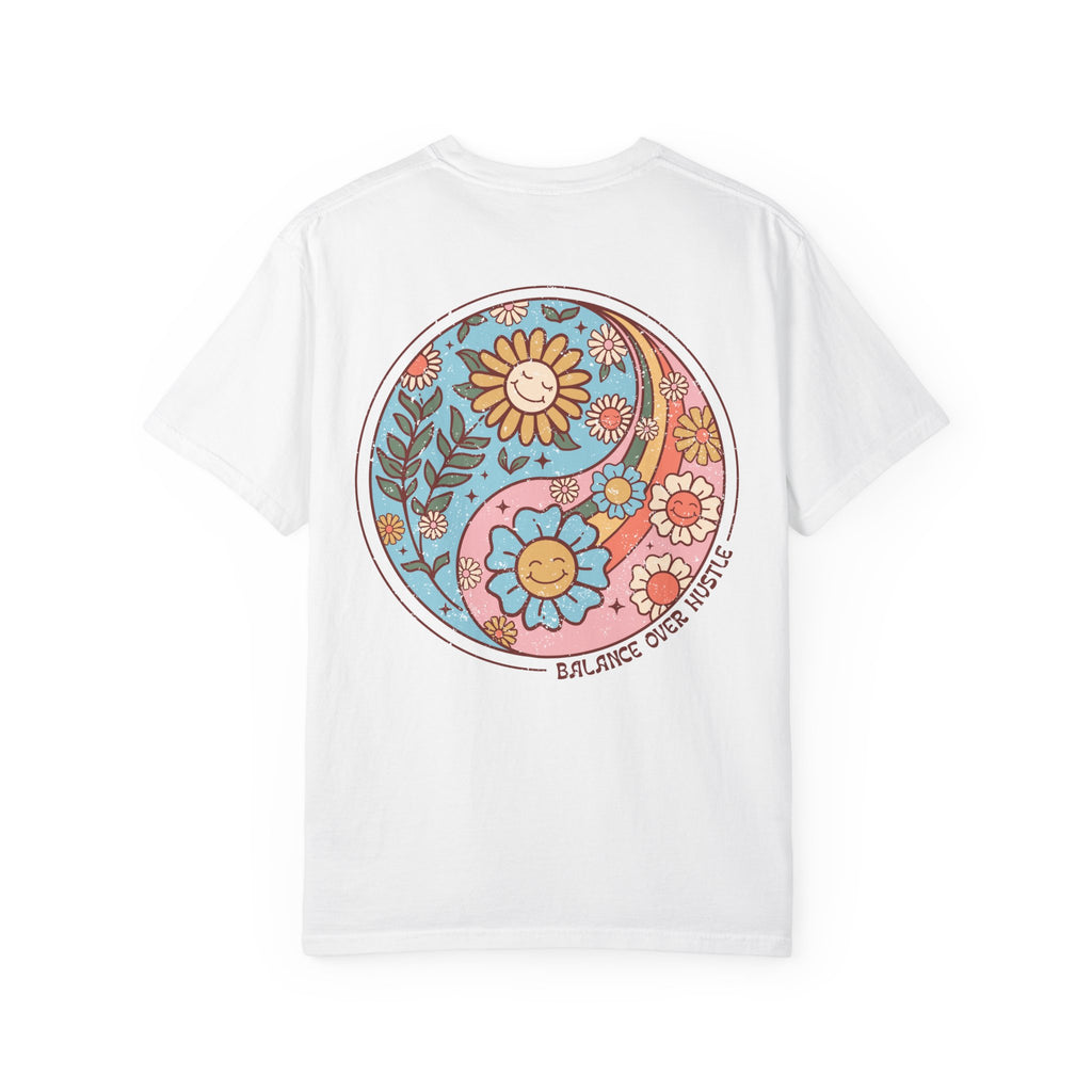 Floral Yin Yang T-Shirt