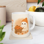 Autumn-Themed Ceramic Mug