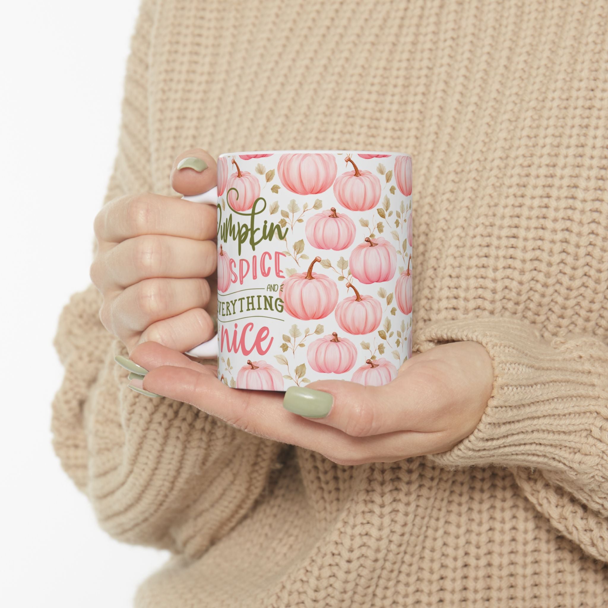 Autumn Pumpkin Ceramic Mug
