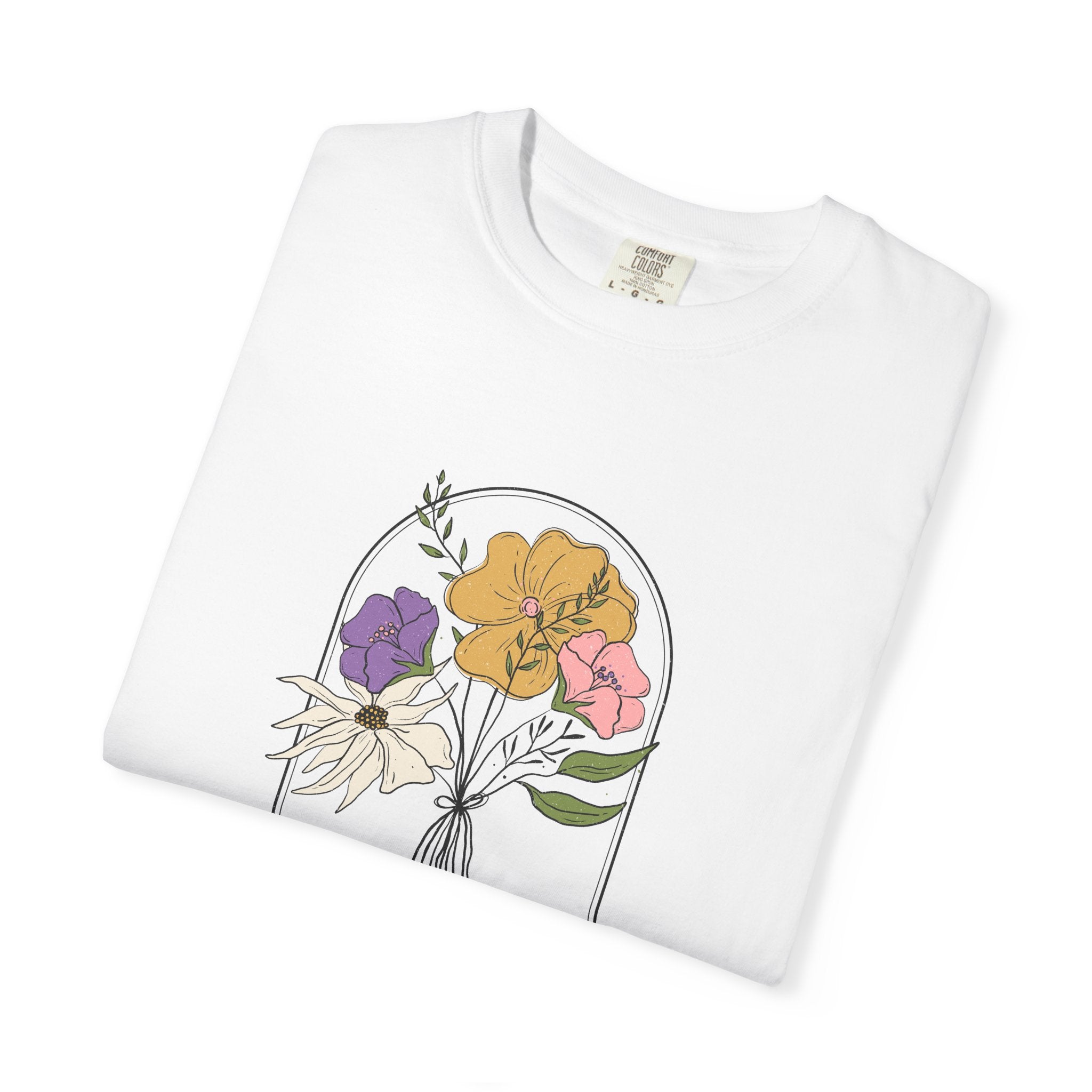 Brighter Days Ahead Floral Graphic Tee